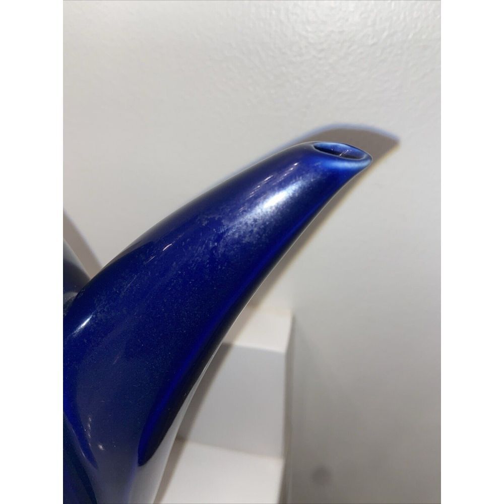 Lindt Stymeist Yo-Han Cobalt Blue Colorways Coffee Pot 11" Rare No Lid‎ Ceramic - Picture 4 of 6
